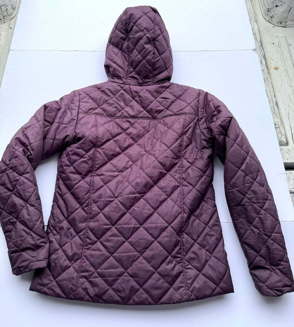 Columbia Copper Crest Women's Hooded Quilted Jacket Marionberry Purple Size M - Picture 5 of 5